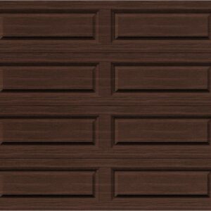 16' x 7' Raised Panel, Non-Insulated garage door (Painted Woodtone)
